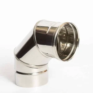 Stove flue 90 degree extension 90 degree flue extension for the sauna stove
