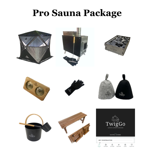 Pro Sauna Package product TwigGo Pro Sauna Package