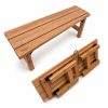 Japanese cedar sauna bench Japanese cedar two-seater sauna bench