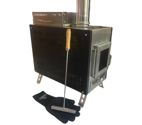 Wood-burning sauna stove thumbnail Wood-burning stove for the TwigGo sauna tent