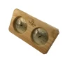 Thermo-hygrometer for measuring sauna temperature and humidity